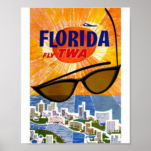 Florida-Reiseplakat Poster (Vorne)