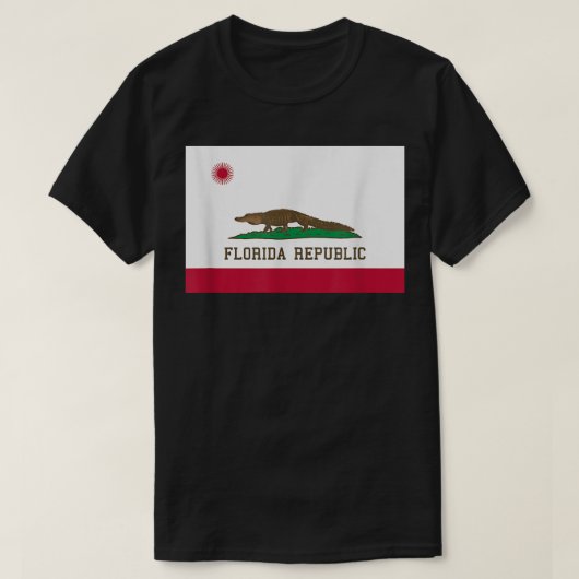 Florida Republic State Flag T-Shirt (Design vorne)