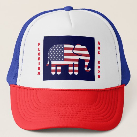 FLORIDA REPUBLIK TRUCKERKAPPE (Vorderseite)
