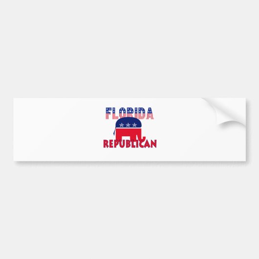 Florida-Republikaner Autoaufkleber (Vorne)