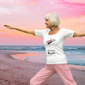 Florida Retirement Golf Thema Flamingo Design T-Shirt