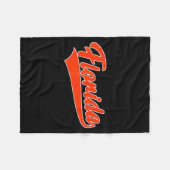 Florida - Retro-Design - Klassiker Fleecedecke (Vorderseite (Horizontal))