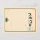 Florida Retro Reise Souvenir Postkarte (Rückseite)