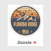 Florida Ridge, Florida Aufkleber (Blatt)