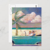 Florida Road Trip Postkarte (Vorne/Hinten)