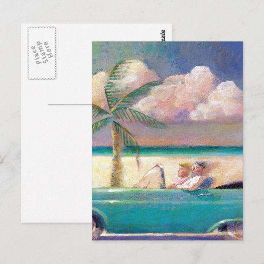 Florida Road Trip Postkarte (Vorne/Hinten)