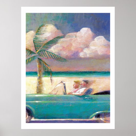 Florida Road Trip Print Poster (Vorne)