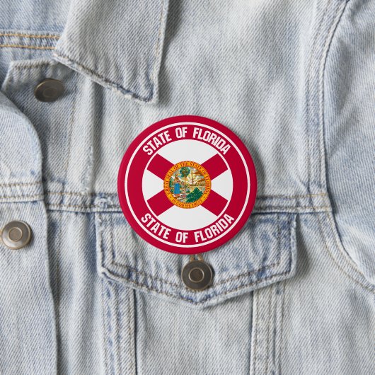 Florida Round Emblem Button (Beispiel)