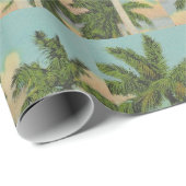 Florida Royal Palms Geschenkpapier (Rolleneckpunkt)