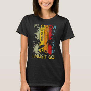 Florida ruft mich an, Vintagen Sommer Strand zu ge T-Shirt
