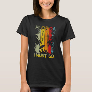 Florida ruft mich an, Vintagen Sommer Strand zu ge T-Shirt