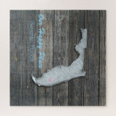 Florida Rustic State Puzzle (Horizontal)