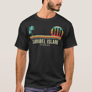 Florida Sanibel Island Vintager Sommer T-Shirt