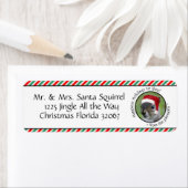 Florida Santa Squirrel™ sagt glücklichste Ferien (Insitu)