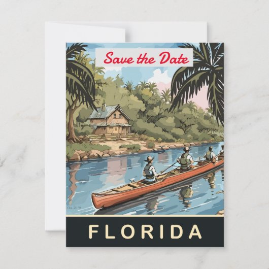 Florida Save The Date (Vorderseite)