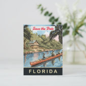 Florida Save The Date (Stehend Vorderseite)