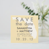 Florida Save the Date Cards (Stehend Vorderseite)
