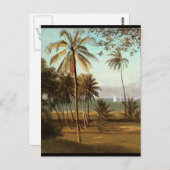 Florida Scene - Albert Bierstadt Postkarte (Vorne/Hinten)