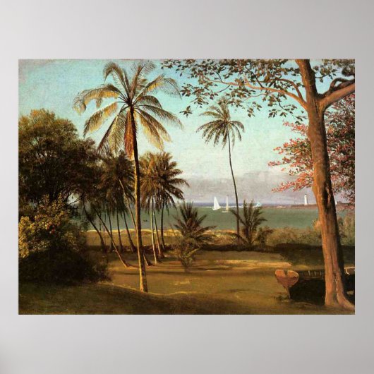 Florida Scene, Kunstmalerei, Poster (Vorne)