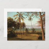 Florida Scene, Kunstmalerei, Postkarte (Vorne/Hinten)