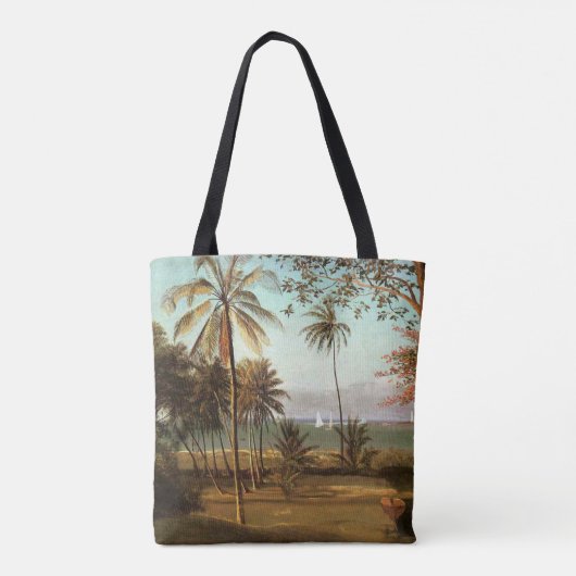 Florida Scene, Kunstmalerei, Tasche (Rückseite)