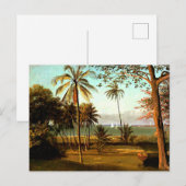 Florida Scene von Albert Bierstadt Postkarte (Vorne/Hinten)