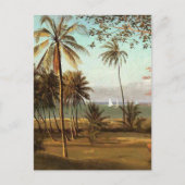 Florida Scene von Albert Bierstadt Postkarte (Vorderseite)