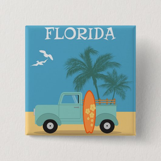 Florida: Schaltfläche "Reise" Button (Vorderseite)