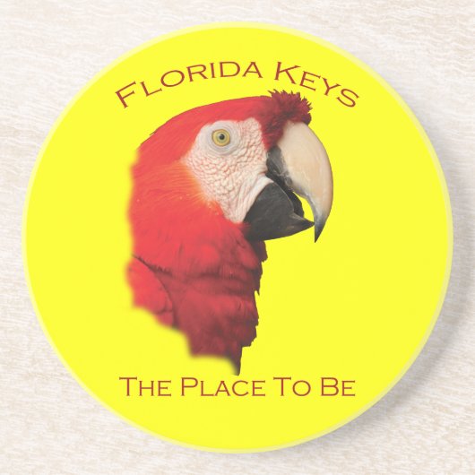 Florida-Schlüssel Getränkeuntersetzer (Vorne)