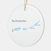 Florida-Schlüssel Keramikornament (Links)