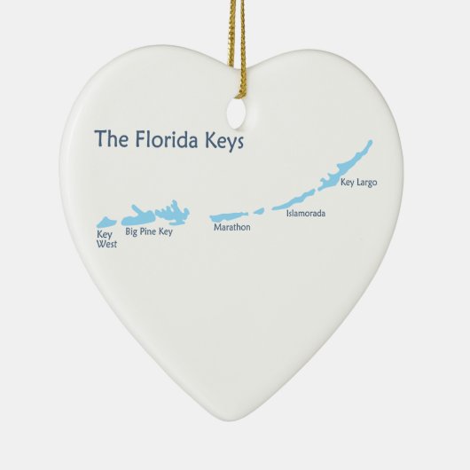 Florida-Schlüssel Keramikornament (Rechts)