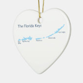 Florida-Schlüssel Keramikornament (Links)