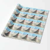 Florida-Schneemann mit Elf-Packpapier (3221) Geschenkpapier (Ungerollt)