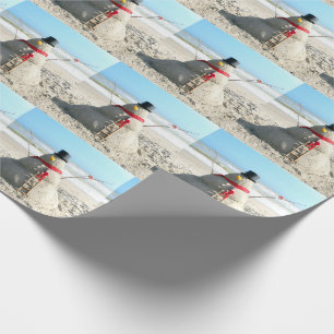Florida-Schneemann mit Elf-Packpapier (3221) Geschenkpapier