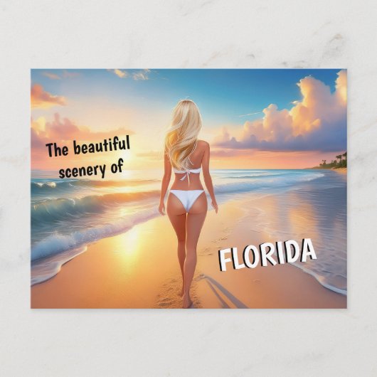 Florida - schöne Landschaft Postkarte (Vorderseite)