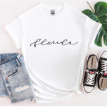 Florida Script Staat Frauen T - Shirt<br><div class="desc">Jeden Tag fügen wir neue Designs hinzu!</div>