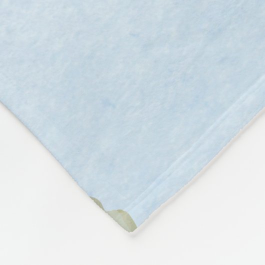 Florida Scrub Jay Audubon Bird Pair auf Orange Tre Fleecedecke (Ecke)