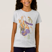Florida Scrub Jay Audubon Birds on Orange Tree T-Shirt (Vorderseite)