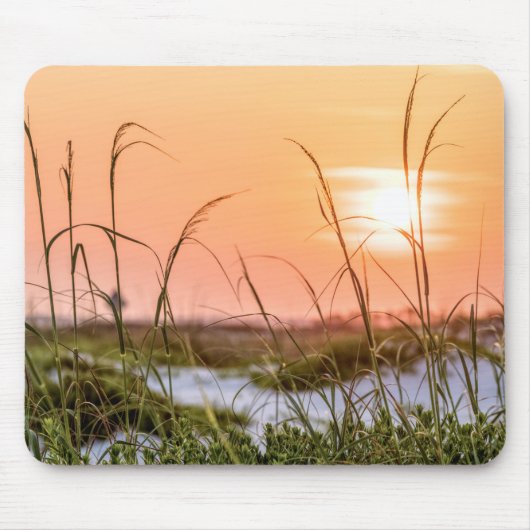 Florida Sea Oats Sunrise Mousepad (Vorne)