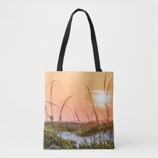 Florida Sea Oats Sunrise Tasche (Vorderseite)