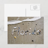 Florida Seashell Postcard Postkarte (Vorne/Hinten)