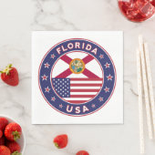 Florida Serviette (Beispiel)