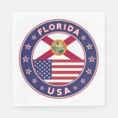 Florida Serviette (Vorderseite)