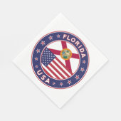 Florida Serviette (Ecke)