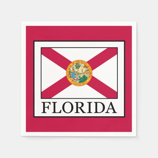 Florida Serviette (Vorderseite)