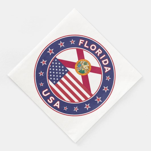 Florida Serviette (Ecke)