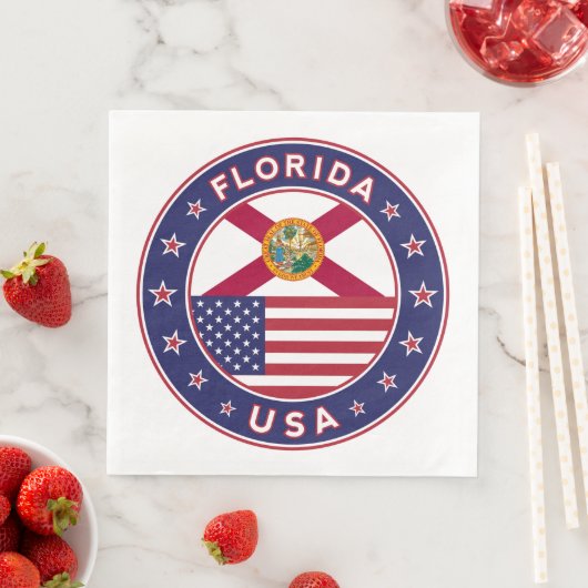 Florida Serviette (Beispiel)