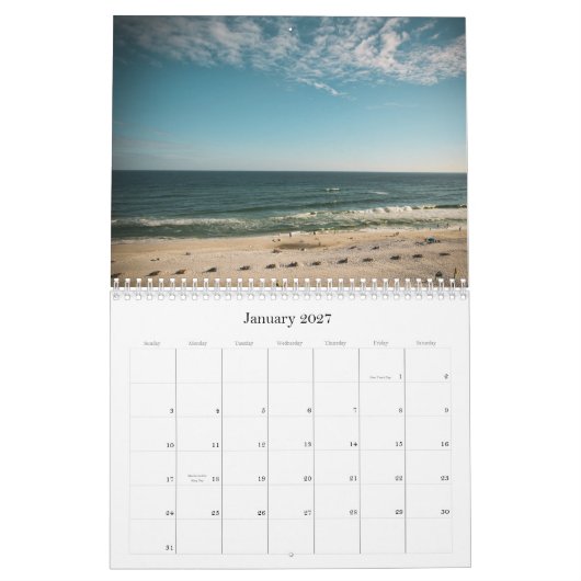 Florida setzt Kalender auf den Strand (Jan 2027)