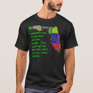 Florida-Shirt - Gewohnheit mit Wahl oder anderer T-Shirt