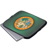 Florida Siegel Laptopschutzhülle (Vorne Knopf)
